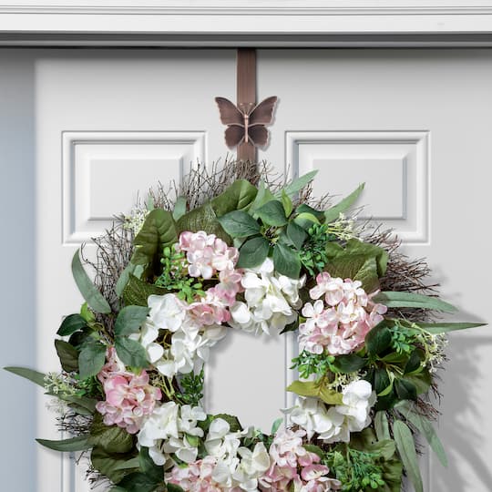 Adjustable Length Wreath Hanger with Removable Icon Oil-Rubbed Bronze - Reindeer Adjustable Length Wreath Hanger with Removable Icon Oil-Rubbed Bronze - Reindeer